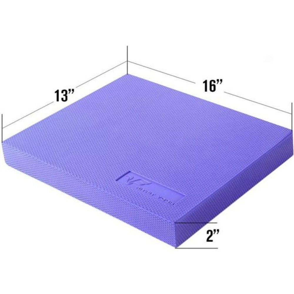 Balance Foam Pad - 2 inch TPE Non-Slip Mat for Fitness & Balance Exercise